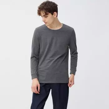 Футболка Gu Style Heat Extra Crew Neck с круглым вырезом и рукавом 4 00 WHITE/S