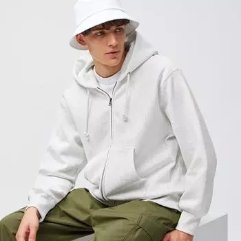 Толстовка Gu Heavyweight Parka Full Zip с длинными рукавами, можно настроить 02 LIGHT GRAY/XS