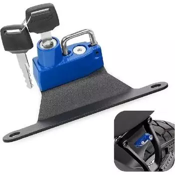 GUAIMI Замок для шлема Мотоциклетный противоугонный замок для шлема Подходит для Harley Pan American RA1250 2021 - Черный Standard Lock красный