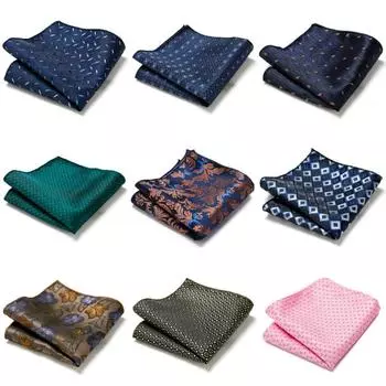 Guangzhou 1200-Pin высокой плотности мужской элегантный ретро деловой костюм жаккард карманное полотенце квадратное полотенце