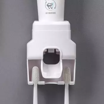 GUANYAO Настенный держатель для зубных щеток розовый