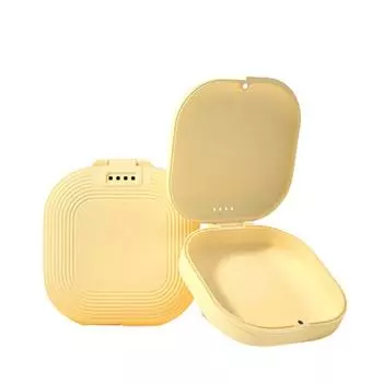 Guard Holder Kids Ventilated Plastic Fake Teeth Container Denture Storage Box Orthodontic Retainer Box Braces Box Dental Case