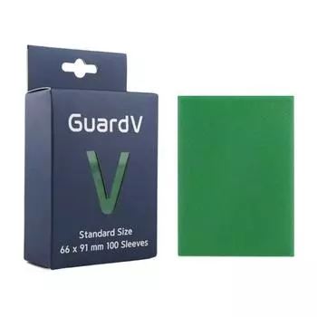 Guard V Card Sleeve - 100 листов стандартного размера для защиты коврика, популярная корейская игра