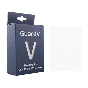 Guard V Card Sleeve - 100 листов стандартного размера для защиты коврика, популярная корейская игра
