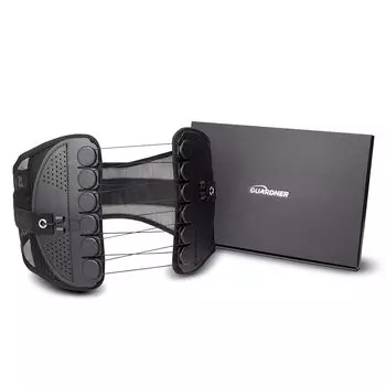 GUARDNER поясничная поддержка спины (официальный) - Повышает комфорт, дышащая конструкция, поясничный пояс, осанка и поддержка позвоночника (Размер S, 23,6–28,7 дюйма)