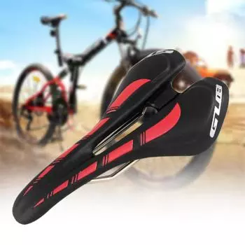 GUB 1150 Высококачественное велосипедное сиденье, седло, крутая арочная рама, прочная чёрный