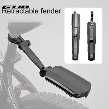 GUB 1 комплект велосипедного брызговика, телескопическое быстросъемное прочное универсальное пластиковое переднее и заднее крыло для велосипеда MTB для езды на велосипеде