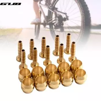 GUB 20 шт. велосипедные масляные иглы с оливковой головкой, надежный гидравлический дисковый тормозной костюм для SHlMANO