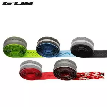 GUB 2 шт. 1620 противоскользящий ремень для руля велосипеда MTB с лентой и заглушками