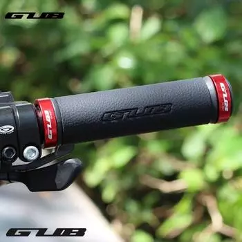 GUB 2 шт. чехол на руль велосипеда, защитные чехлы на рукоятку велосипеда, двусторонняя блокирующая ручка чёрный