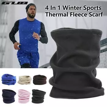 GUB 4 в 1 спортивный флисовый шарф снуд, утепленная маска для лица, шапка-бини