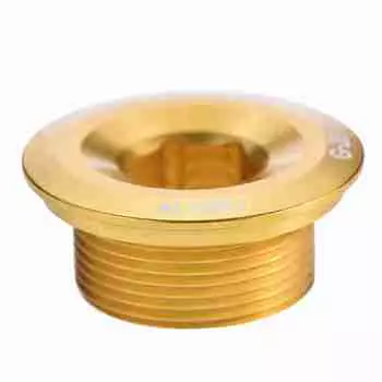 GUB Durable Aluminum Alloy Bike Bicycle Cranket Crank Fixing Bolt Screw (Gold)