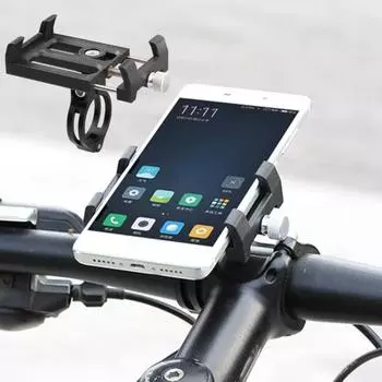 GUB G-84 Прочный держатель для телефона Широко применяемый пластиковый многоцелевой чёрный