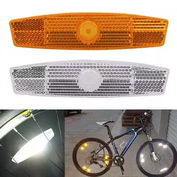 GUB Пластиковый ободок отражателя Стабильный высокопрочный антикоррозийный предупреждающий отражатель для езды на велосипеде