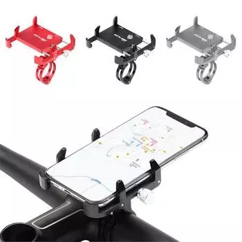 GUB Pro3 Практичная подставка для телефона Легко устанавливается из алюминиевого сплава Регулируется серебряный