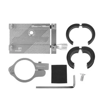 GUB шоссейный велосипед алюминиевый сплав руль универсальный мини держатель для телефона крепление поддержка (титан) серебряный