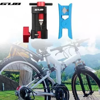 GUB Универсальный велосипедный масляный игольчатый инструмент для вставки тормозного гидравлического шланга с резаком для шланга