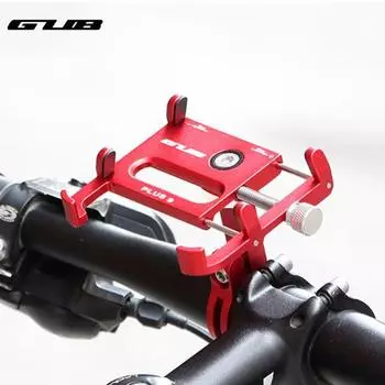 GUB Велосипедная стойка для телефона с креплением на ручке велосипедная навигационная рамка PLUS 9 вращающийся алюминиевый сплав для гор