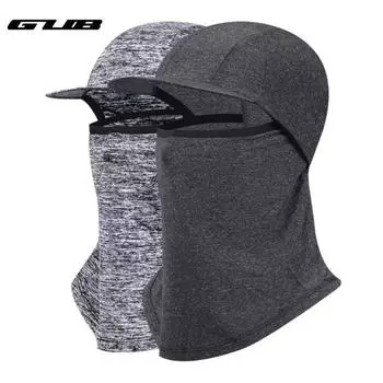 GUB Велосипедный головной убор Дышащий солнцезащитный козырек от солнца Шляпа из ледяного шелка для лица Спортивный головной убор на открытом воздухе
