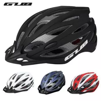 GUB Велосипедный велосипедный защитный шлем с несколькими отверстиями, дышащий, сверхлегкий, для горной езды, большой окружности