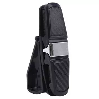 Губка держателя солнцезащитных очков из углеродного волокна с зажимом для очков пластиковая внутри Мулти цвета