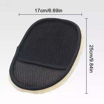 Губка для чистки автомобиля Перчатка для полировки автомобиля Перчатки для мытья из микрофибры Для автомобильной кухни Домашний очиститель Шерсть