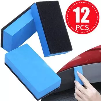 Губка для чистки колес автомобиля, губка для чистки автомобильной краски, полиуретановая губка EVA, полировальная щетка для шин