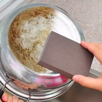 Губка для чистки кухни для очаговых пятен, волшебная губка, щетка для мытья посуды, чистящая губка