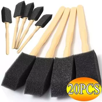 Губка для чистки воздуховодов автомобиля, щетка для удаления пыли, щетки для чистки решетки радиатора с длинной ручкой, инструменты для мойки салона автомобиля