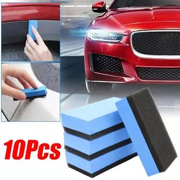 Губка для мытья автомобиля Большие губки Высокоплотная пена для мытья автомобиля Детейлинговый блок Чистящий ящик Аксессуары Губка Инструменты Автоинструмент Q5Y2