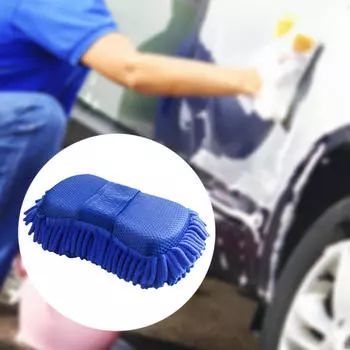 Губка для мытья автомобиля из микрофибры, полотенце, профессиональная салфетка для мытья окон