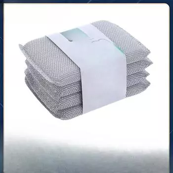 Губка для мытья посуды Бытовая стальная губка для протирания кухонной волшебной салфетки для очистки грязи Губка для мытья посуды и сковородок Ткань 24PC