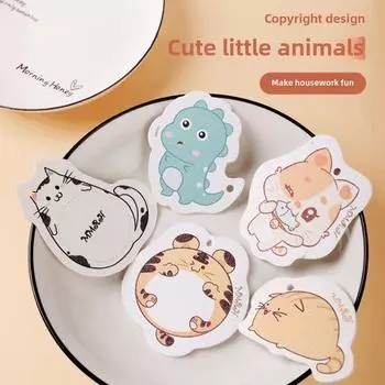 Губка для мытья посуды Cartoon — безмасляная, впитывающая, волшебная губка для уборки кухни