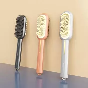 Губка для обуви Безопасная мягкая щетина подходит для всех размеров Без запаха Длинная ручка Защита обуви Подвесное отверстие Двусторонняя щетка для обуви Бытовые принадлежности чёрный/золотистый