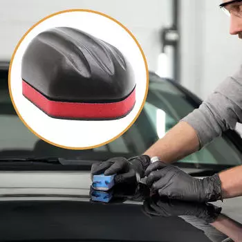 Губка для очистки глиной для мытья автомобиля, ручная, для удаления краски, оксидного слоя для детализации