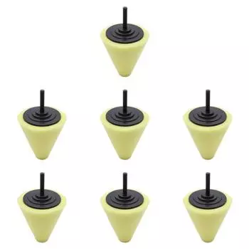 Губка для полировки автомобильных колес, детальная полировка царапин, красота автомобиля (желтый)