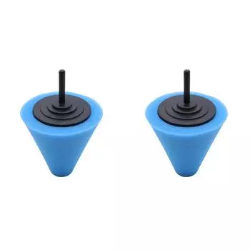 Губка для полировки автомобильных колес, детальная полировка царапин, красота автомобиля (синий)