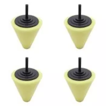 Губка для полировки автомобильных колес, детальная полировка царапин, красота автомобиля (желтый)