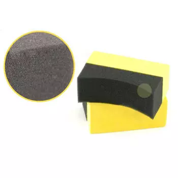 Губка для протирки углов автомобиля EVA, вощеная губка для шин, щетка, губка высокой плотности для мытья автомобиля