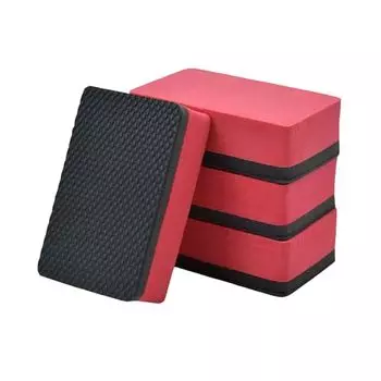 Губка для удаления железной пыли для мойки автомобиля, Набор из 4 штук, Удаление железного порошка, Автомобиль 9.5*2.5*5.5cm