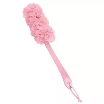 Губка для ванны с длинной ручкой, отшелушивающая, удобная для взрослых, для ванны, щетка для спины, губка для ванной комнаты