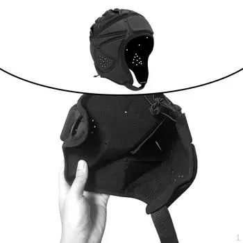 Губка EVA для регби, регулируемая для хоккея с футболом чёрный