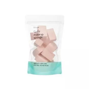 Губка Filimili Soft Sculpture Sponge 14P, популярная корейская косметика