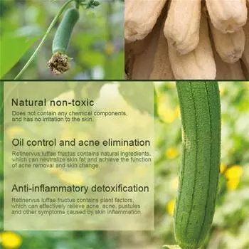 Губка из люфы Большая отшелушивающая губка для душа Премиум Натуральная экологически чистая египетская губка из люфы для душа One Size