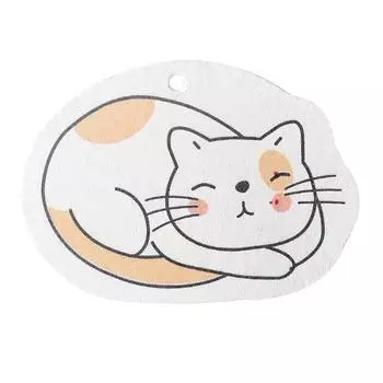 Губка из сжатой древесной массы для мытья посуды на кухне, многоразовые чистящие губки для мытья посуды Двухсторонние универсальные антипригарные целлюлозные губки для мытья посуды B