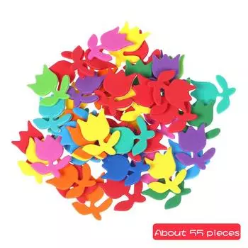 Губка наклейка EVA Craft Развивающие игрушки Пена Пастер DIY Детские ювелирные аксессуары 07