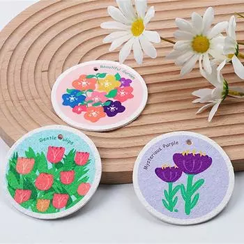 Губки для мытья посуды из древесной массы, двухсторонние, впитывающие, многоцелевые, губки для мытья посуды, губки для мытья посуды из натуральной древесной массы, кухонная губка