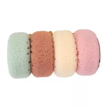 Губки для ванны Отшелушивающие Удаляющие Губки Мягкость Массаж тела Спина Дышащие Очищающие Увлажняющие СПА Санитарные для мытья