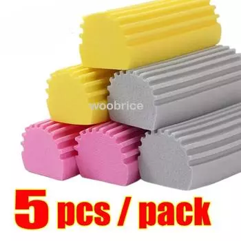 Губки для влажной уборки автомобиля, многоразовые ластики, щетки, жалюзи, кухонные губки для окон, инструменты для уборки, автомобильные аксессуары 1PCS