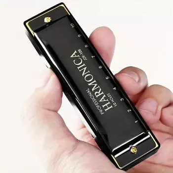 Губная гармоника, 10 отверстий, арфа, 20 тонов C, диатоническая арфа, ключ C, блюз, джаз-бэнд, губная гармошка, арфа, раннее образование, детское музыкальное чувство, обучение красный